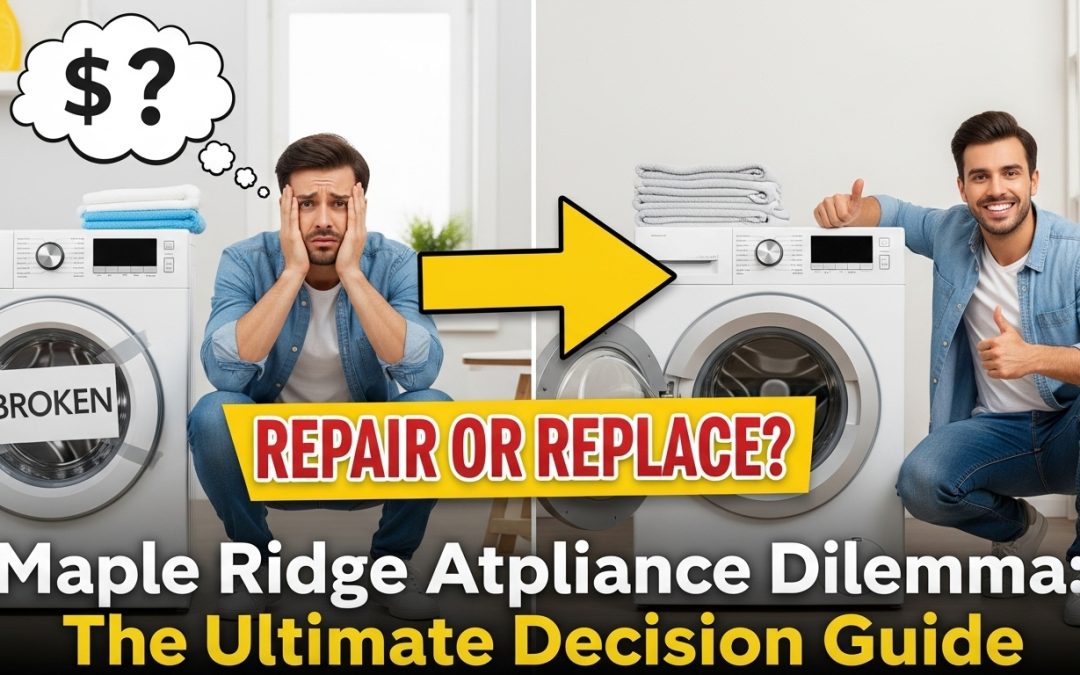 When to Repair vs Replace Your Major Appliances: A Maple Ridge Homeowner’s Decision Guide