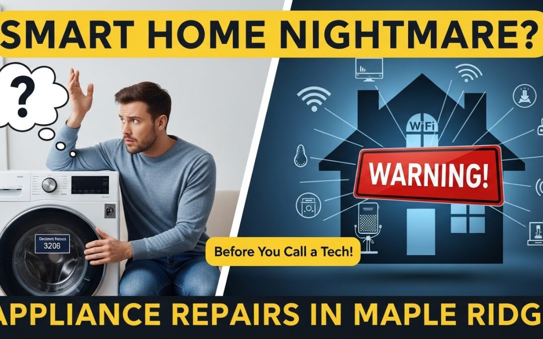 How Smart Home Systems Affect Appliance Repairs: What Maple Ridge Homeowners Need to Know Before Calling a Technician