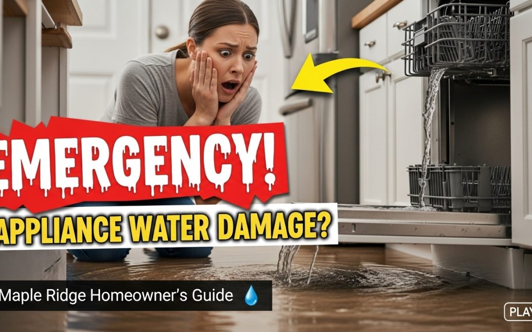 How to Diagnose and Fix Appliance Water Damage: A Maple Ridge Homeowner’s Emergency Response Guide