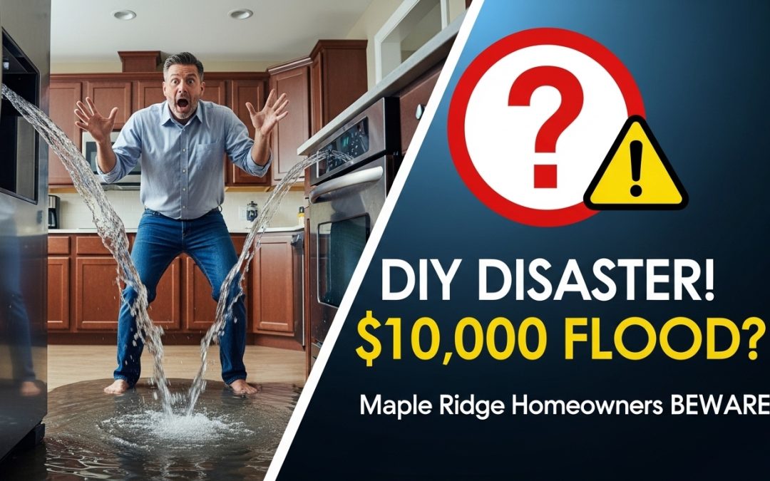 The Complete Guide to Appliance Water Line Connections: When DIY Turns Into Expensive Flooding for Maple Ridge Homeowners