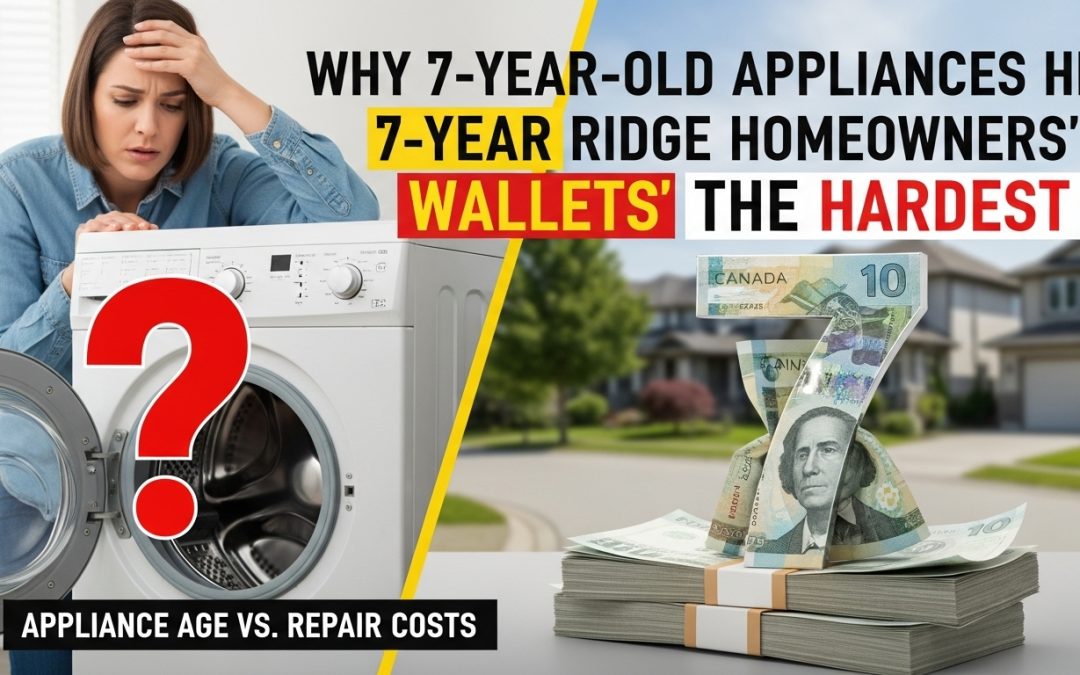 How Appliance Age Affects Repair Costs: Why 7-Year-Old Appliances Hit Maple Ridge Homeowners’ Wallets the Hardest