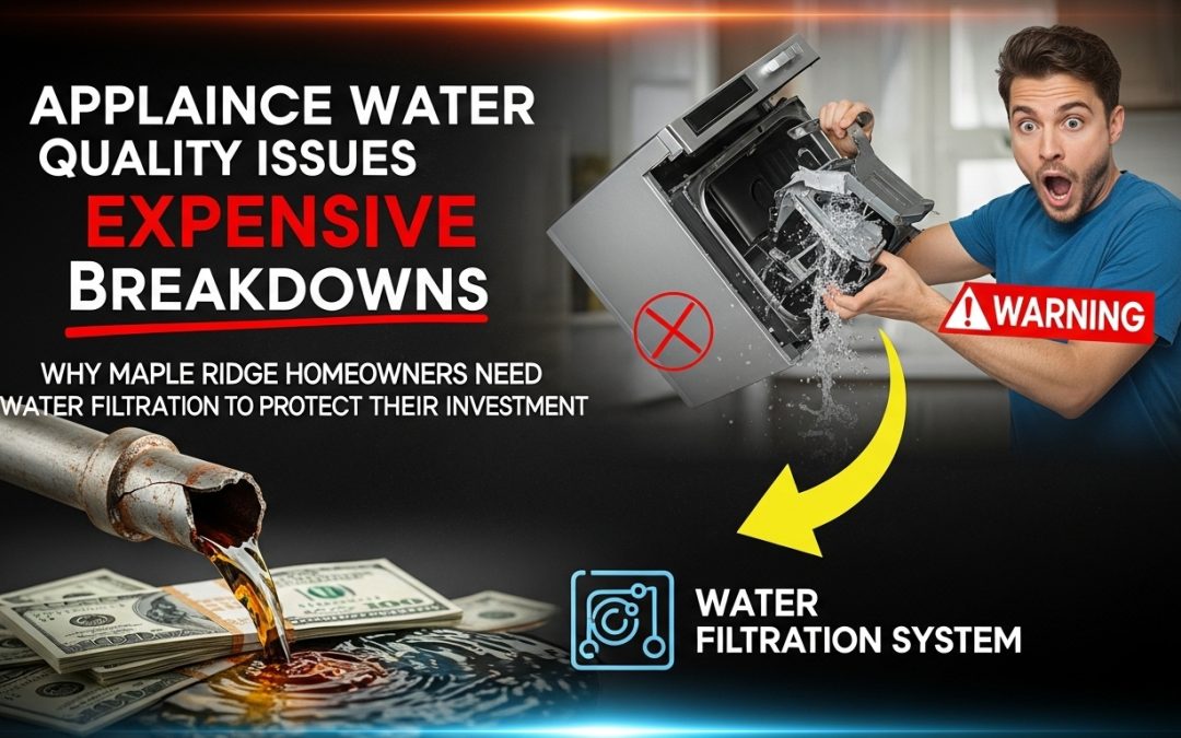 How Appliance Water Quality Issues Cause Expensive Breakdowns: Why Maple Ridge Homeowners Need Water Filtration to Protect Their Investment
