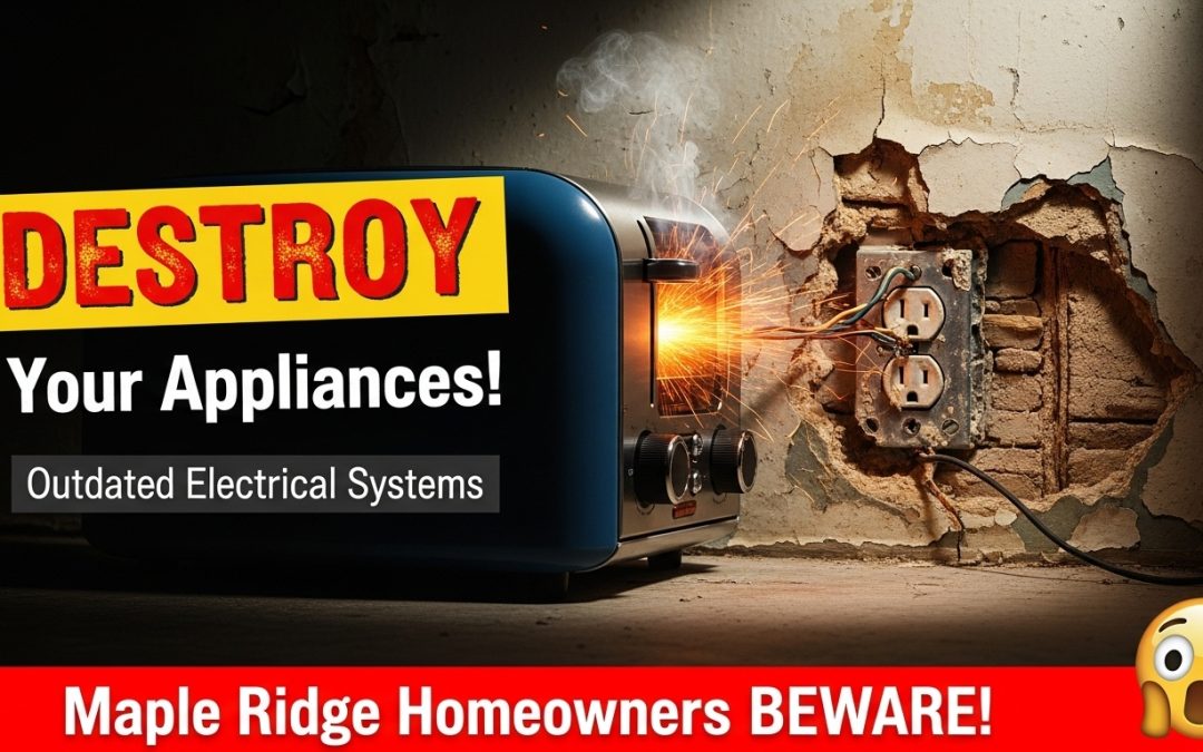 How Outdated Electrical Systems Destroy Modern Appliances: Why Maple Ridge Homeowners Need Electrical Upgrades Before Their Next Appliance Purchase