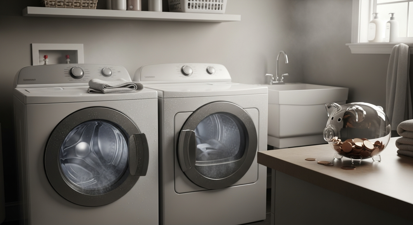 Aging washing machine efficiency loss