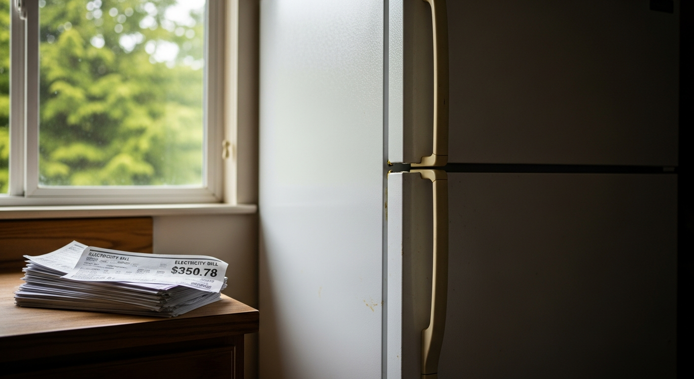 Old refrigerator energy drain Maple Ridge