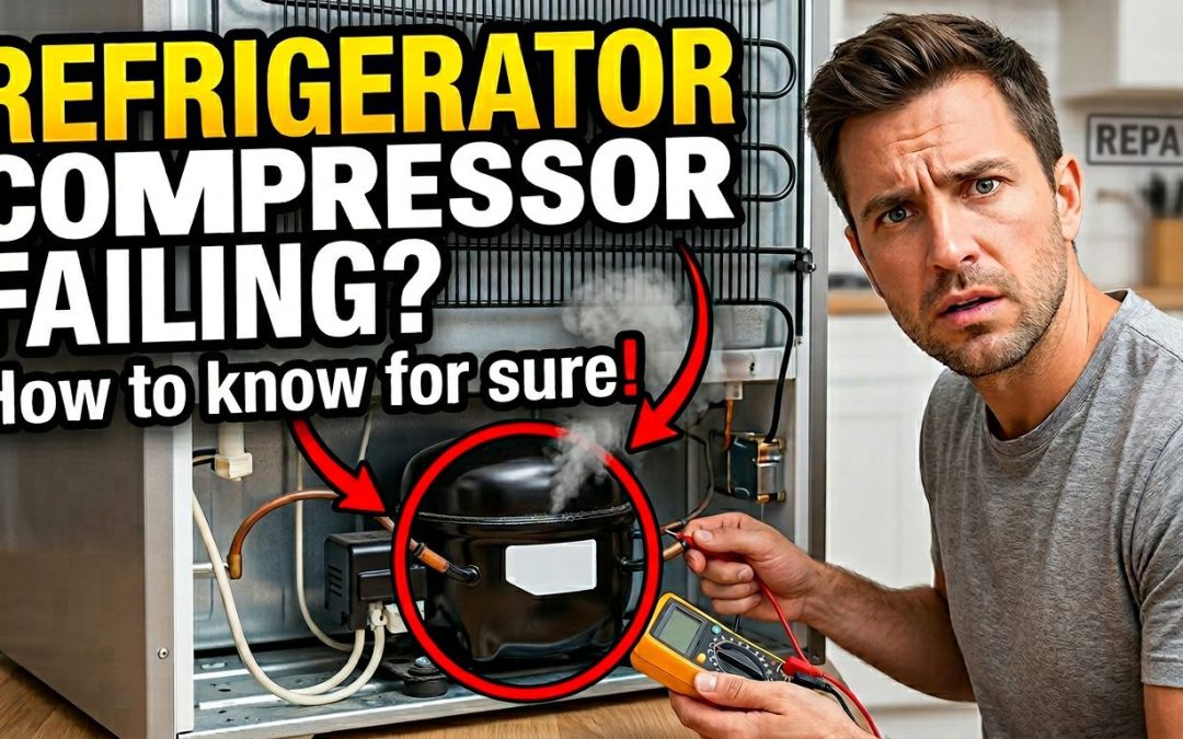 How to tell if your refrigerator compressor is failing