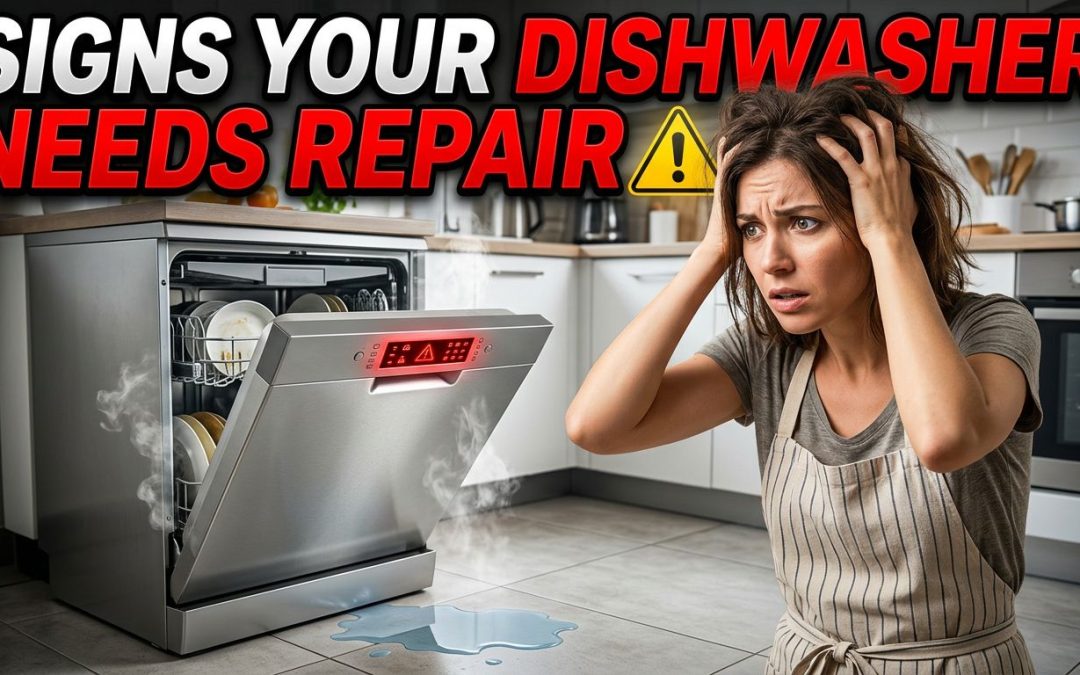 How to know when your dishwasher needs professional repair